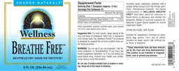 Label for Breathe Free