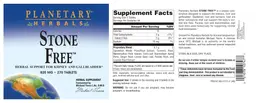 Label for Stone Free