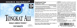 Label for Tongkat Ali