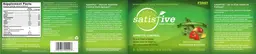 Label for SatisFIVE Fruit Punch & Greens