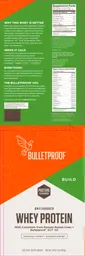 Label for Whey Protein Unflavored