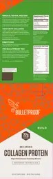 Label for Collagen Protein Unflavored