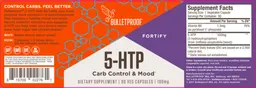 Label for 5-HTP 100 mg