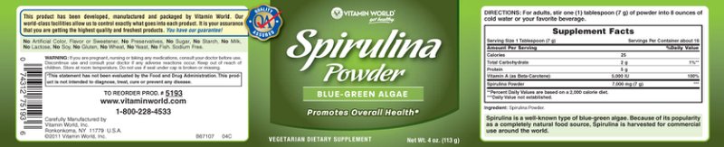 Spirulina Powder