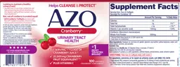 Label for Cranberry