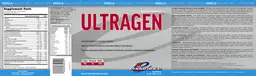 Label for Ultragen Vanilla