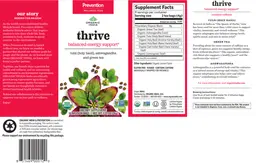 Label for Thrive Balanced Energy Support