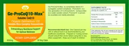 Label for Ge-ProCoQ10-Max