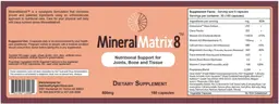 Label for Mineral Matrix8