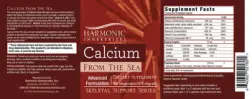 Label for Calcium From The Sea