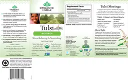 Label for Tulsi Moringa
