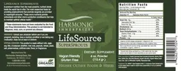 Label for LifeSource SuperSprouts