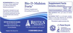 Label for Bio-D-Mulsion Forte