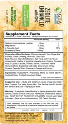Label for Zeolite Enhanced With DHQ