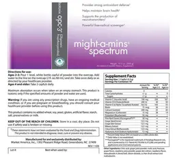 Label for Isotonix OPC-3 (Oligomeric Proanthocyanidins)