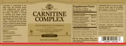 Label for Carnitine Complex