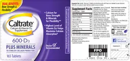 Label for 600+D3