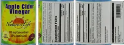Label for Apple Cider Vinegar