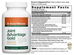 Label for Joint Advantage Gold Original
