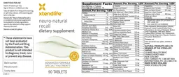 Label for Neuro-Natural Recall