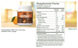 Label for Fiberwise Orange