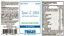 Label for Taron-C DHA