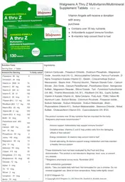 Label for Advanced Formula A Thru Z