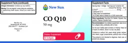 Label for Co Q10 50 mg