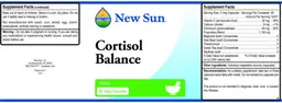 Label for Cortisol Balance