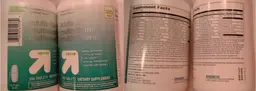 Label for Adults 50+ Multivitamin Multimineral