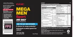 Label for Sport One Daily