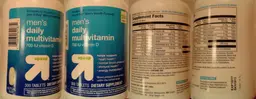 Label for Men's Daily Multivitamin