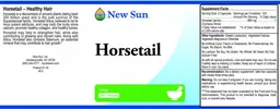 Label for Horsetail