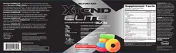 Label for Elite Sour Gummy Flavor