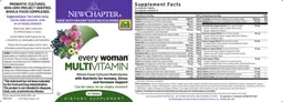Label for Every Woman Multivitamin
