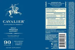 Label for Daily Prostate Support