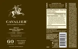 Label for Daily Sexual Health Support