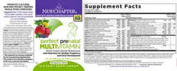 Label for Perfect Prenatal Multivitamin
