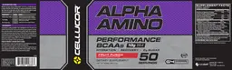 Label for Alpha Amino Fruit Punch