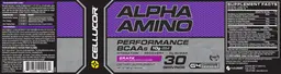 Label for Alpha Amino Grape