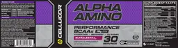 Label for Alpha Amino Mixed Berry