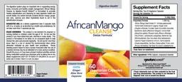 Label for African Mango Cleanse