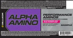 Label for Alpha Amino Watermelon