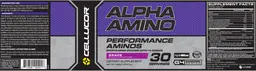 Label for Alpha Amino Grape
