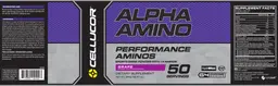 Label for Alpha Amino Grape
