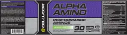 Label for Alpha Amino Lemon Lime