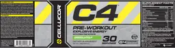 Label for C4 Green Apple