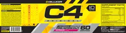 Label for C4 Original Watermelon