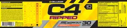 Label for C4 Ripped Tropical Punch