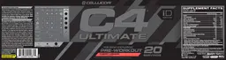 Label for C4 Ultimate Cherry Limeade